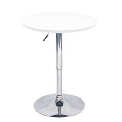 Brany New okrúhly barový stôl biela
