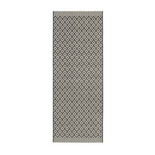 Čierno-béžový behúň Zala Living Minnia, 76 × 200 cm