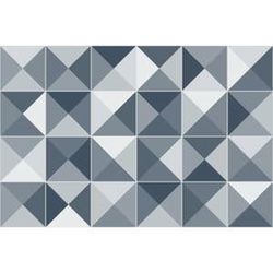Sada 24 dekoratívnych samolepiek na stenu Ambiance Azulejos Shades, 15 × 15 cm