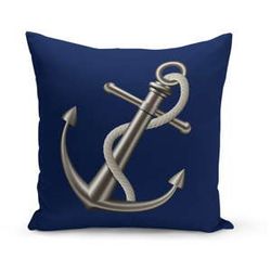 Vankúš Anchor, 43 × 43 cm