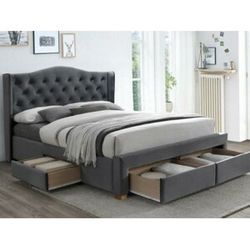 Manželská posteľ Aspen II Velvet 160x200 cm