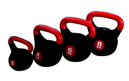 Činka Kettlebell s cementovou náplňou - 4 kg