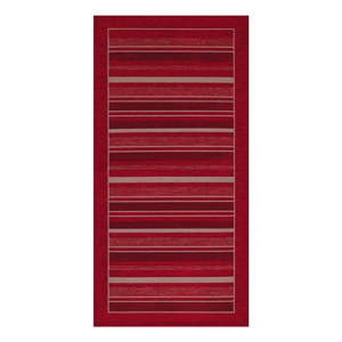 Červený behúň Floorita Velour, 55 x 115 cm