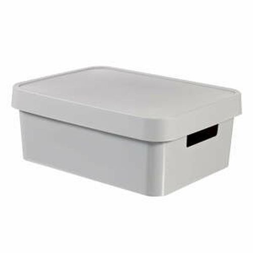 Sivý úložný box Curver SIMPLE Lungo