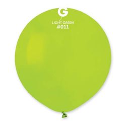 Balónik latexový svetlo zelený 48 cm 1 ks