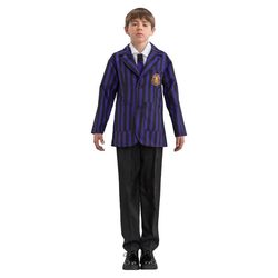 Kostým chlapčenský Wednesday školská uniforma veľ. 140