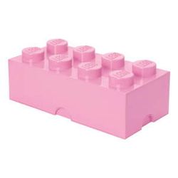 Svetloružový úložný box LEGO®