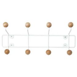 Nástenný vešiak Leitmotiv Saturnus Wooden Balls