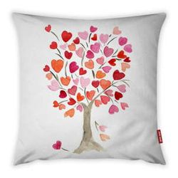Obliečka na vankúš Vitaus Love Tree Rose, 43 × 43 cm