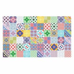 Sada 60 nástenných samolepiek Ambiance Vintage Artistic Tiles, 10 × 10 cm