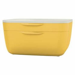 Žltá zásuvková škatuľa Leitz Cosy