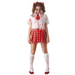 Kostým dámsky študentka Zombie veľ. 38-40 (M)