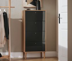 Úzka komoda »Bekeson«, antracitová