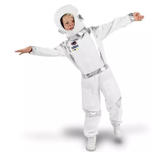 Detský kostým astronauta biely 116 - 128 cm