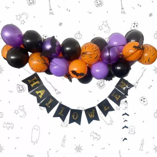 Balóniková girlanda sada – Halloween