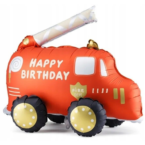Balónik fóliový HB hasičské auto 67x53 cm
