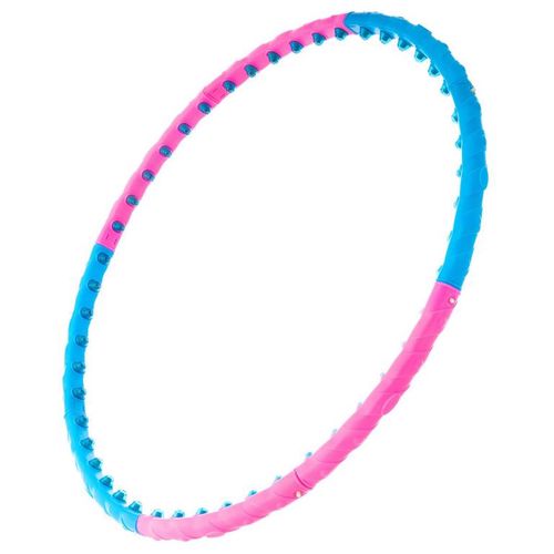 MAXXIVA hula- hoop masážna obruč, 100 cm, modro-ružová