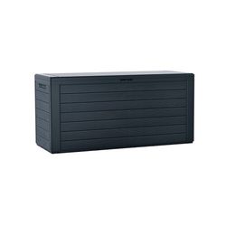 Záhradný box Woodebox antracit, 280 l, 116 x 55 x 44 cm