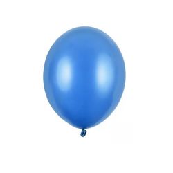 Balóniky latexové metalické modré 12 cm 100 ks