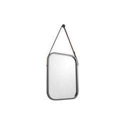 Nástenné zrkadlo v čiernom ráme PT LIVING Idylic, dĺžka 40,5 cm