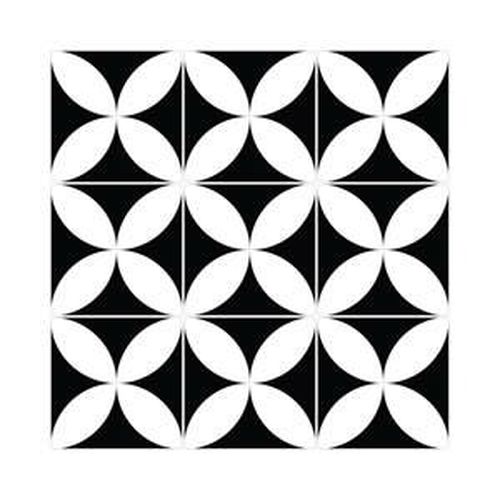 Sada 9 nástenných samolepiek Ambiance Wall Decal Tiles Enzo, 15 × 15 cm