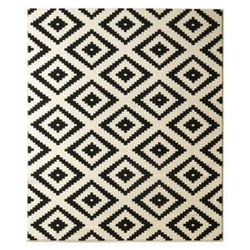 Čierny koberec Hanse Home Hamleti Diamond Black, 160 × 230 cm
