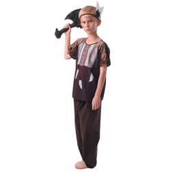 Kostým detský Indián (čelenka, tričko, nohavice), veľ. 110/120 cm