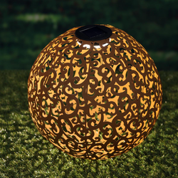 LED solárna dekoratívna guľa