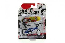 Skateboard prstový s bicyklom, plast, 10 cm
