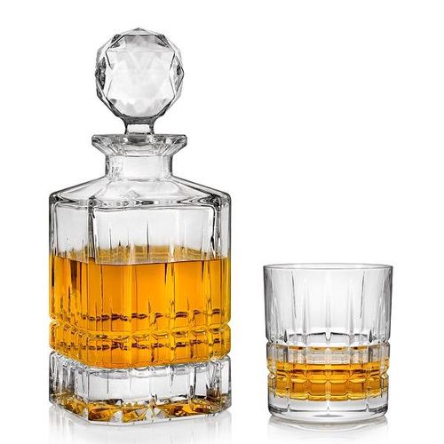Crystal Bohemia DOVER whisky set (1 + 6)