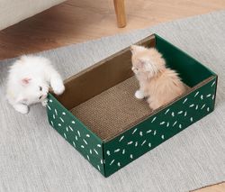 Škrabadlo pre mačky v tvare škatule