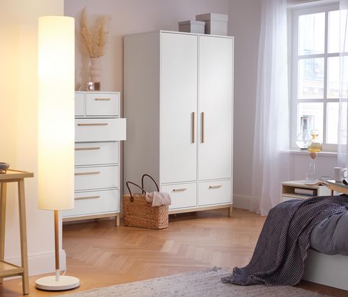 Šatníková skriňa »Eklund« so zásuvkami
