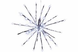 Vianočné osvetlenie - meteorický dážď, stud. biely, 80 LED