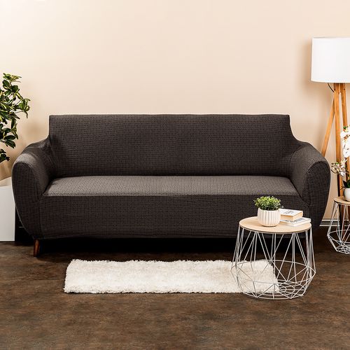 4Home Multielastický poťah na sedačku Comfort Plus hnedá, 180 x 220 cm, 180 - 220 cm