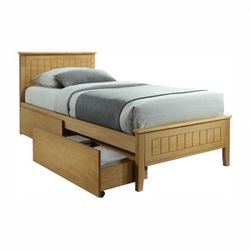 Midea jednolôžková posteľ s roštom dub