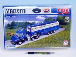 Stavebnice Monti 72 Madeta Scania 1:48 v krabici 32x20,5x7,5cm