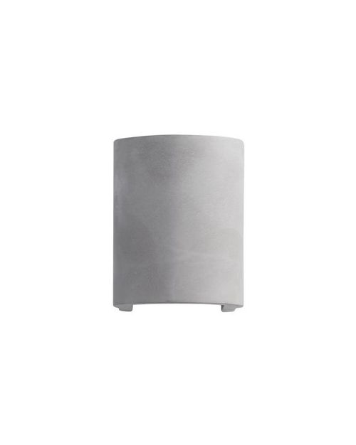 Svietidlo nova luce CADMO R WALL GREY nástenné, IP 65, 6 W