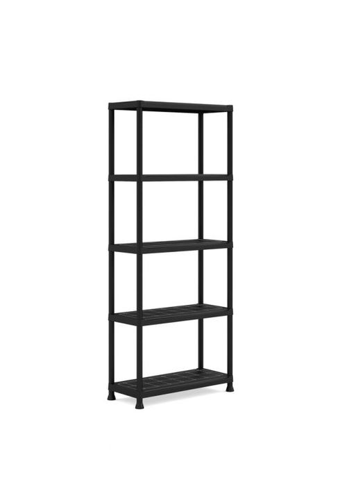 Plastový otvorený regál PLUS 75/5 - 176 x 75 x 32 cm