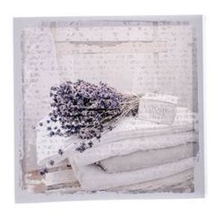 Obraz na plátne s levanduľou Dakls Flowers, 28 x 28 cm