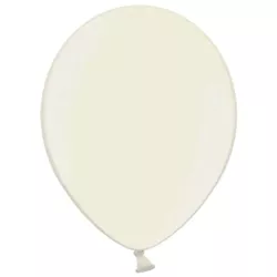 BALÓNIK latexový metalický 27cm sv.šampaň 100ks