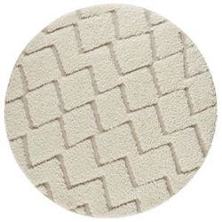 Krémovobiely koberec Mint Rugs Handira, ⌀ 160 cm