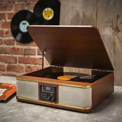 Kompaktný gramofón DAB+ a FM rádio