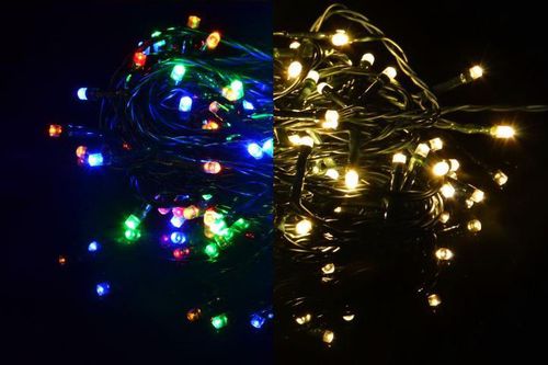 Vianočná reťaz - 3,9 m, 40 LED, 9 blikajúcich funkcií