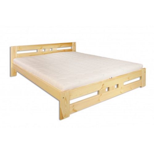 Manželská posteľ - masív LK117 / 160 cm borovica|výpredaj