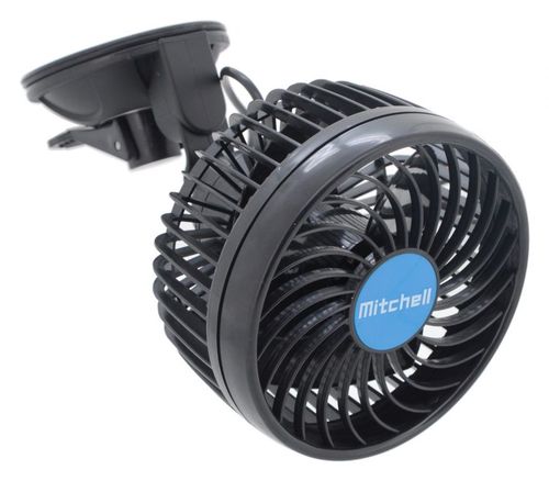 Ventilátor MITCHELL - 12 V, na prísavku