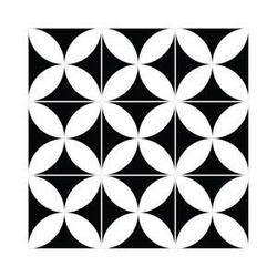 Sada 9 nástenných samolepiek Ambiance Wall Decal Tiles Enzo, 10 × 10 cm
