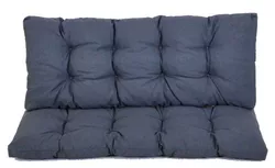 Podložka pod lavicu PREMIUM 150 x 45 cm, tmavosivá