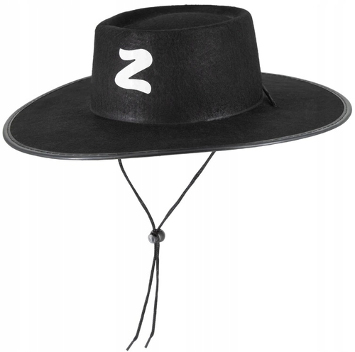 Čierny klobúk Zorro