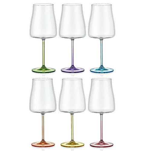 Crystalex pohár Rainbow fresh 600 ml 6 ks