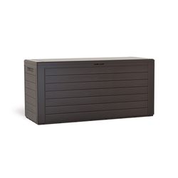 Záhradný box Woodebox hnedá, 280 l, 116 x 55 x 44 cm